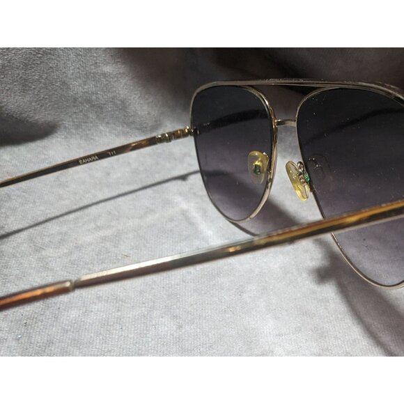 Quay x Desi Sahara Gold Aviator Sunglasses main image 8